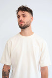 Camiseta Creme Regular Fit Siluetas