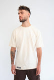 Camiseta Creme Regular Fit Siluetas