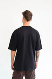 Camiseta Negra Regular Fit Basics