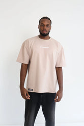Vintage Khaki Oversize Basics T-shirt