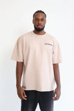 Camiseta Vintage Khaki Oversize Basics