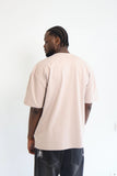Camiseta Vintage Khaki Oversize Basics