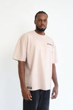 Camiseta Vintage Khaki Oversize Basics