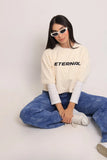 Camiseta Creme Oversize Strangers