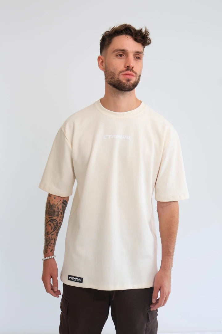 Camiseta Creme Regular Fit Face