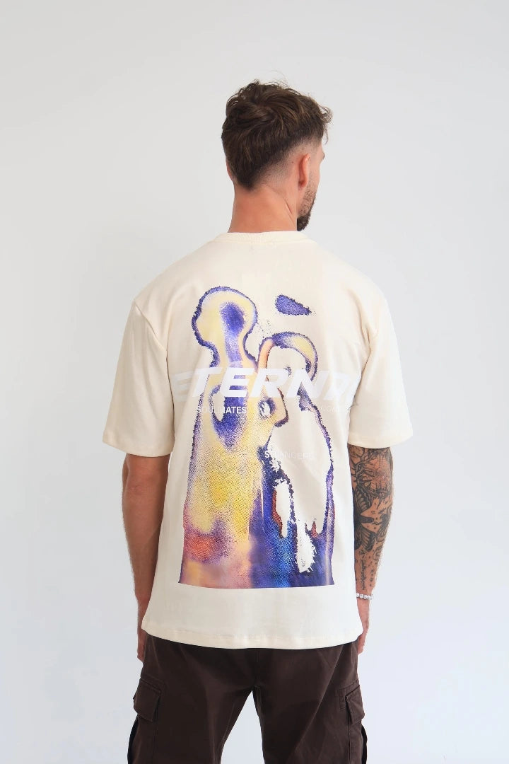 Camiseta Creme Regular Fit Strangers