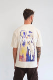 Camiseta Creme Regular Fit Strangers