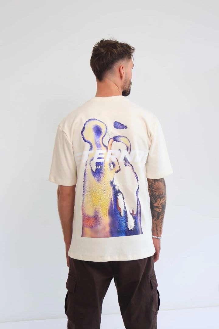 Camiseta Creme Regular Fit Strangers