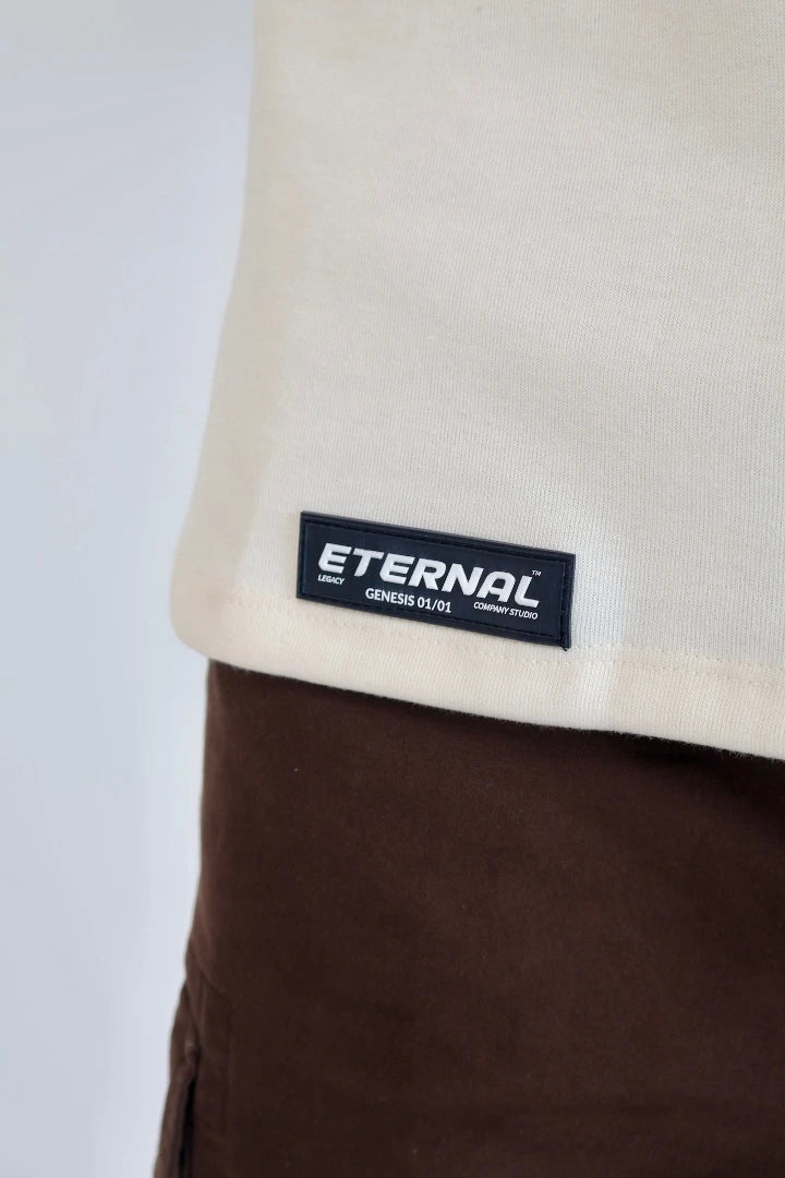 Camiseta Creme Regular Fit Strangers