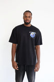 Camiseta Negra Oversize The World