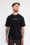 Camiseta Negra Regular Fit Gordias