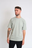Camiseta Texturas Verde Oliva Regular Fit Pocket