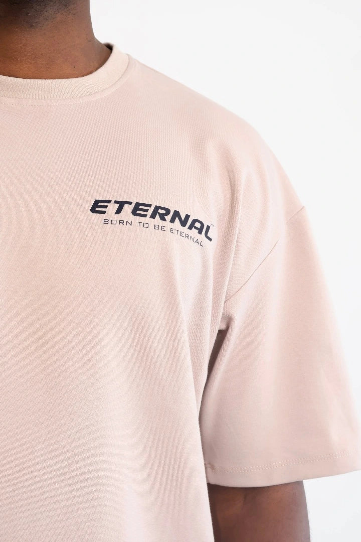 Camiseta Vintage Khaki Oversize Basics