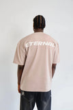 Camiseta Vintage Khaki Oversize Basics