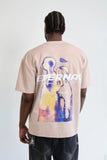 Camiseta Vintage Khaki Oversize Strangers