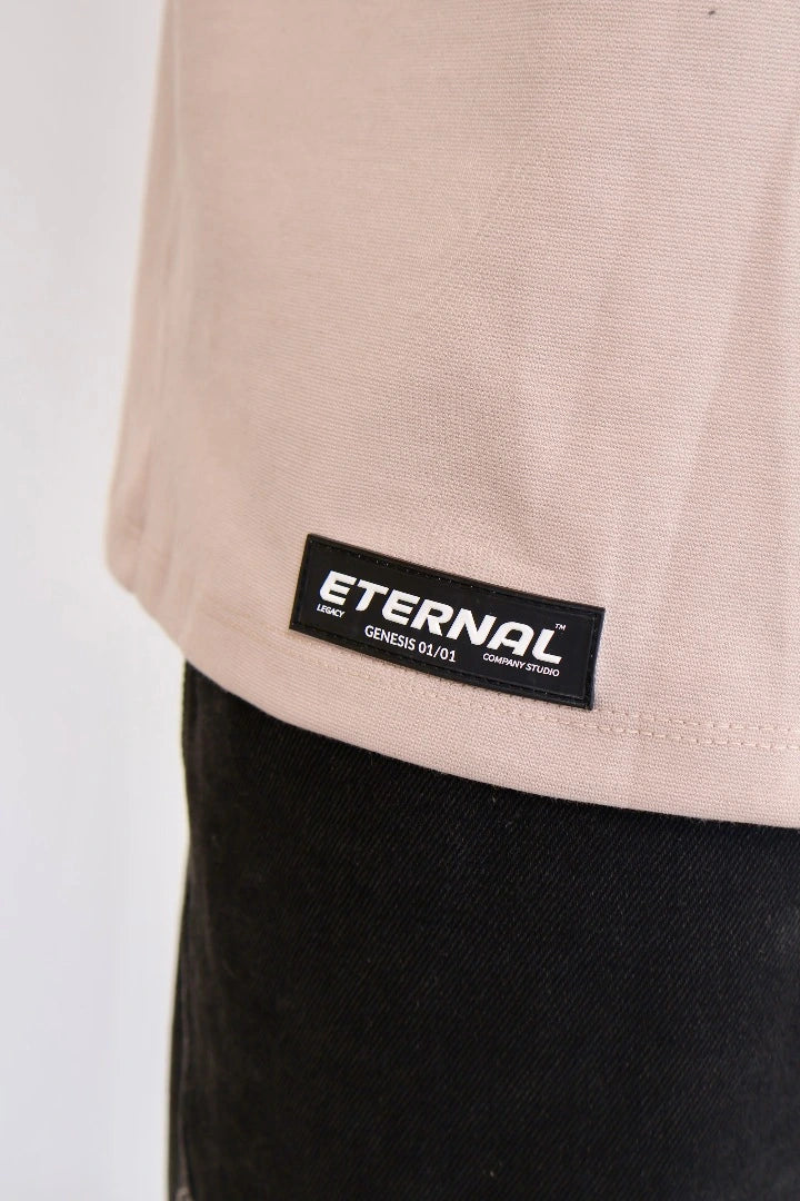 Camiseta Vintage Khaki Oversize Strangers