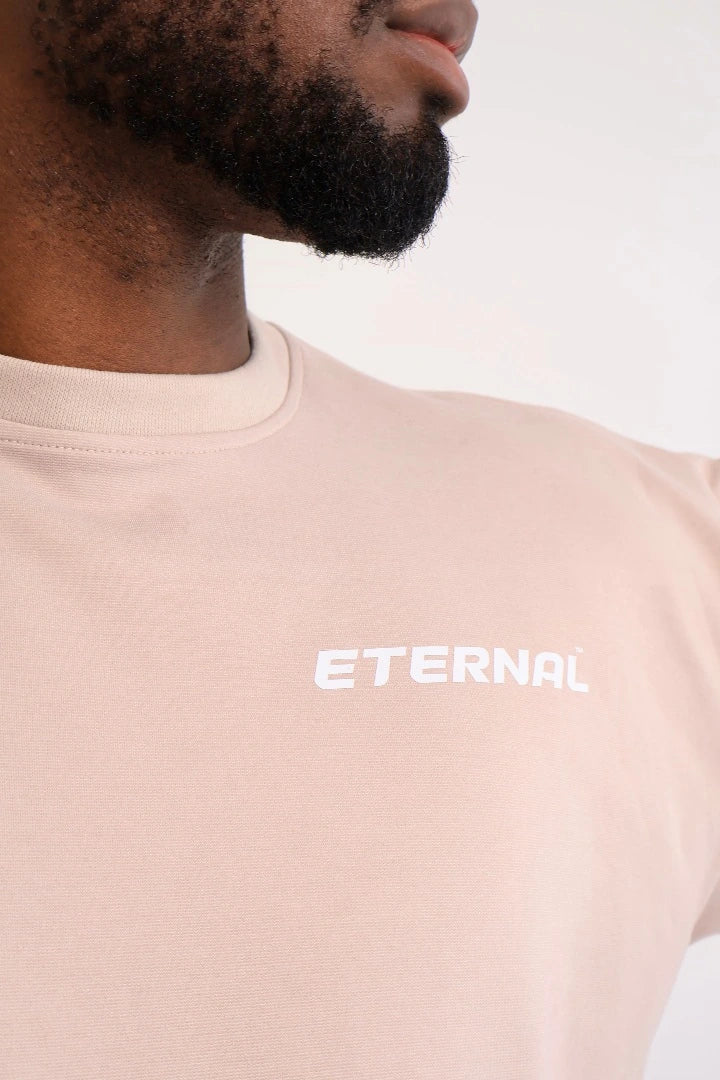 Camiseta Vintage Khaki Oversize Strangers